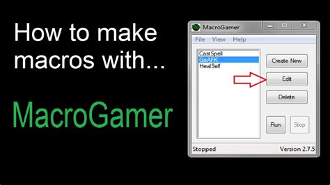 how to macro with macrogamer.